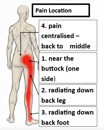 Pain Location description